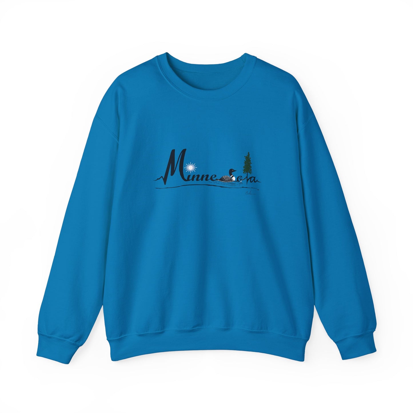 Loon Logo Sweatshirt - Unisex Heavy Blend Crewneck