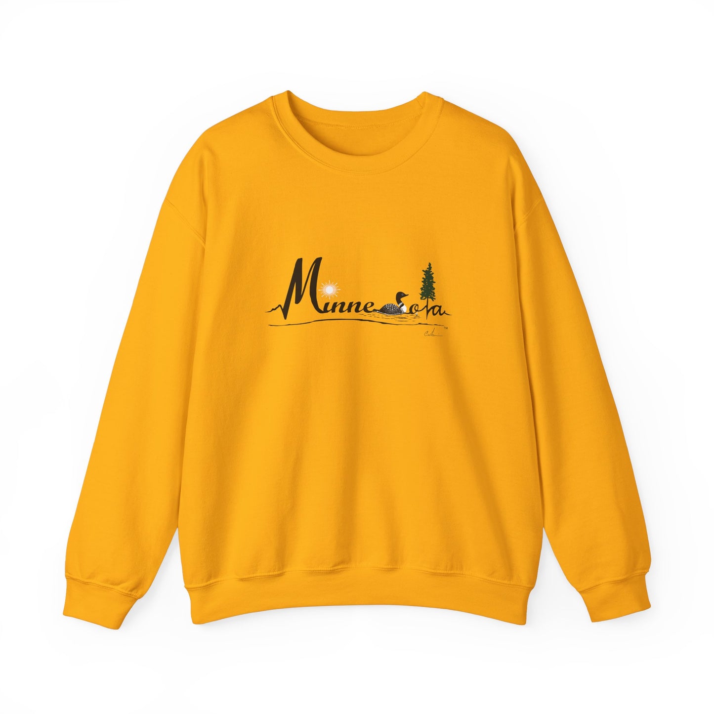 Loon Logo Sweatshirt - Unisex Heavy Blend Crewneck