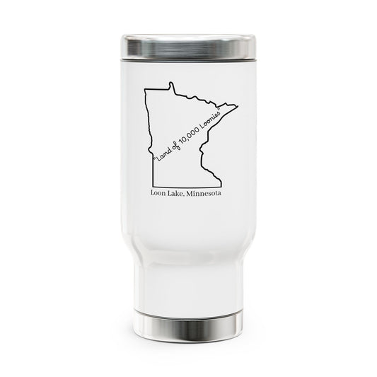 Minnesota Loonies Travel Mug-Personalize it!