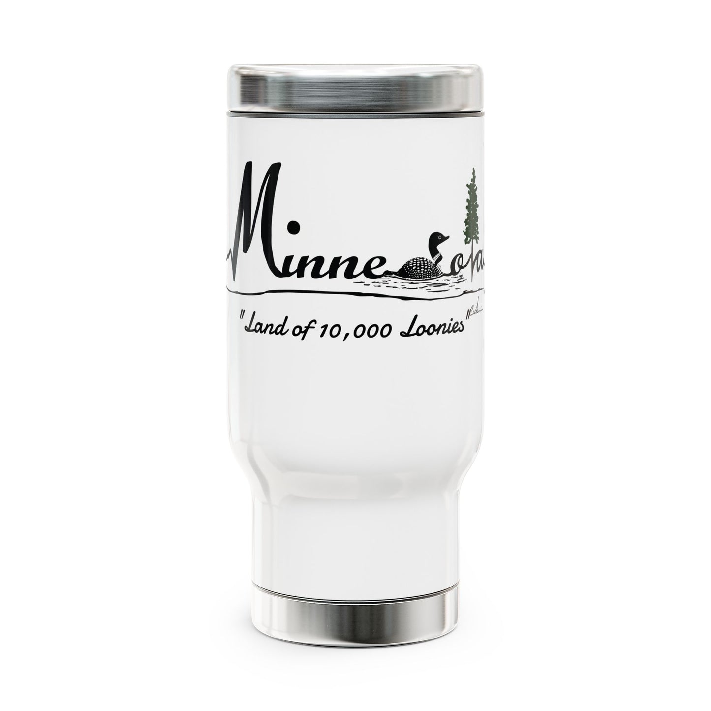 Minnesota Loonies Travel Mug-Personalize it!