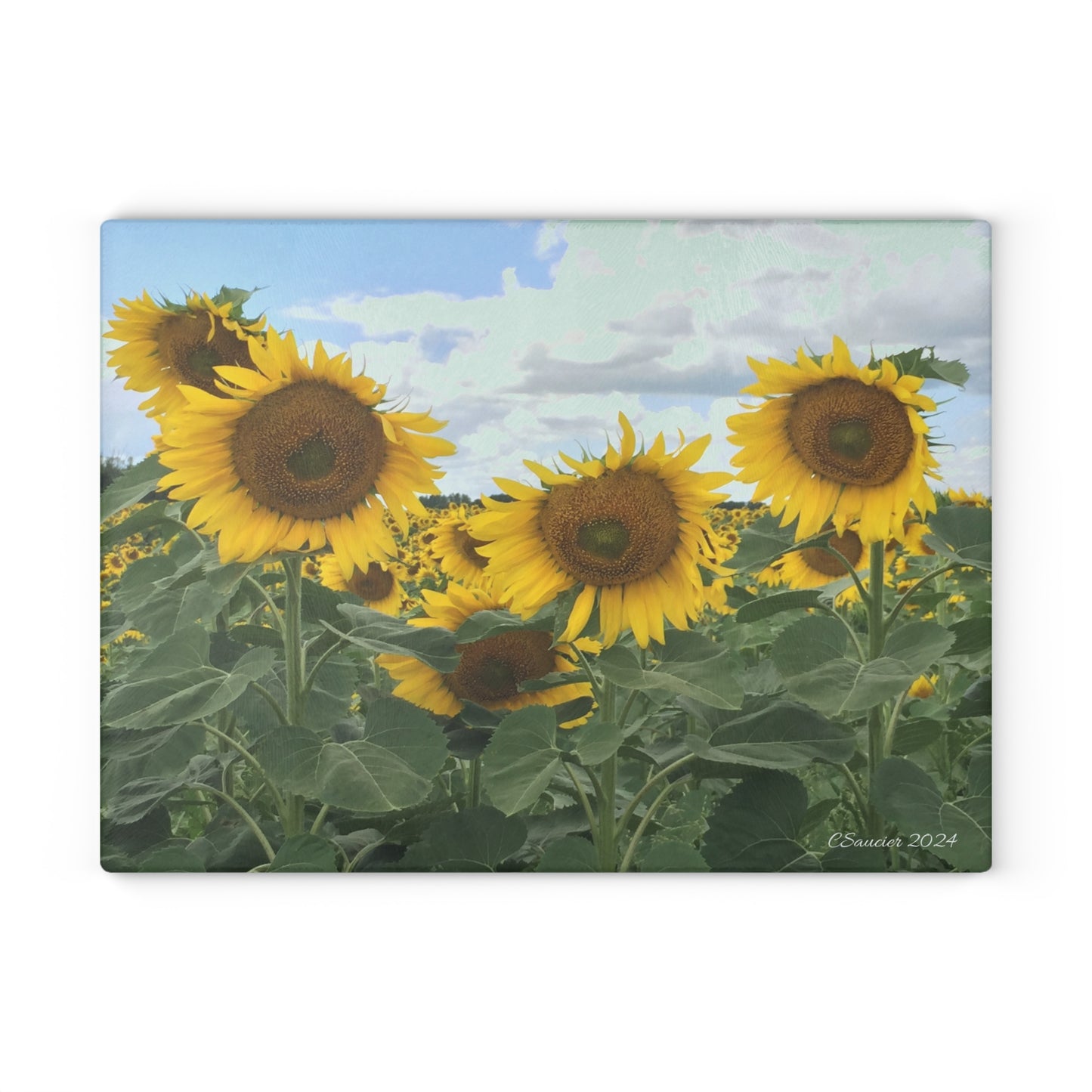 Sunflower Cutting Board